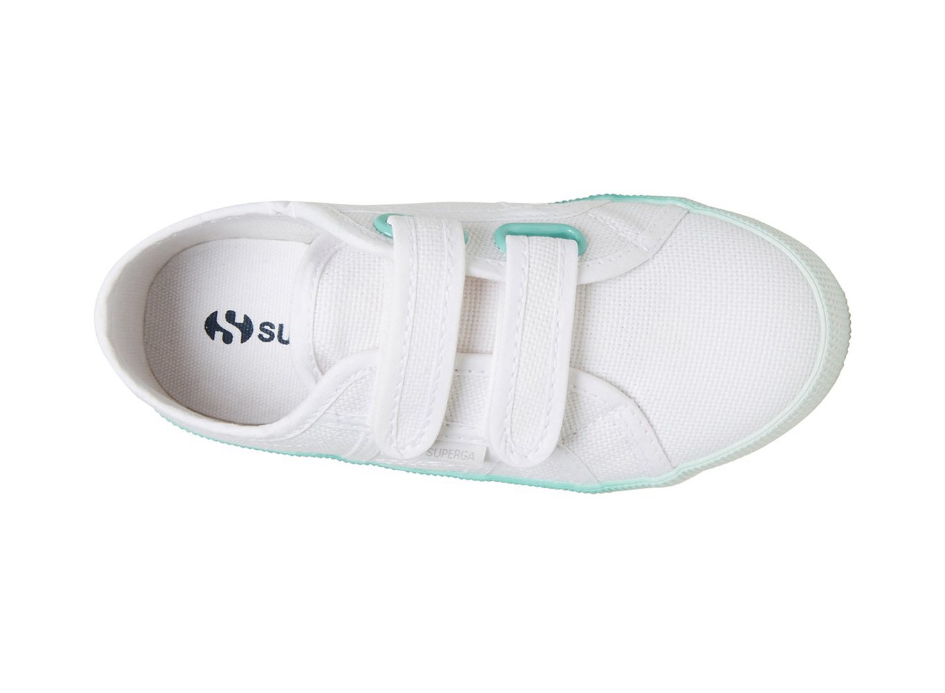 Superga Sneakers Kids - 2750 Cotbumperstrapgradientj - White - TFSDB9472